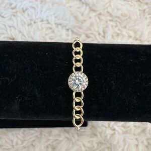 Gold tone bracelet